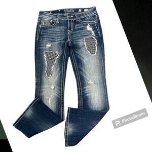 Miss Me Curvy Easy Bootcut Jeans